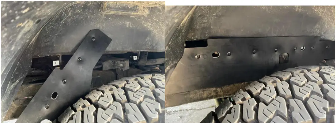 INSTALLATION REAR