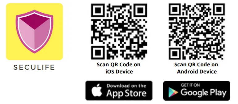 SecuLife DAFP85rLtlI 4G GPS SOS Smartwatch - qr code