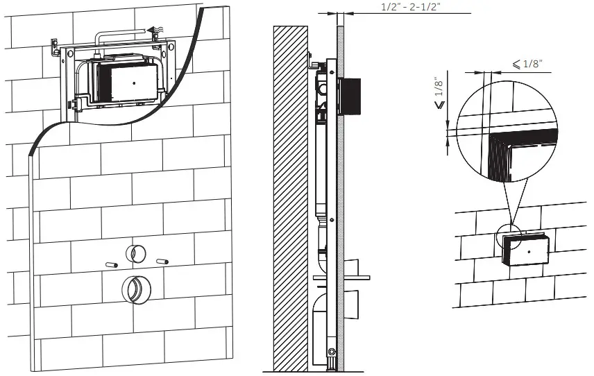 Signature Hardware 953818 ARNELLE Wall Hung Toilet - Figure 23