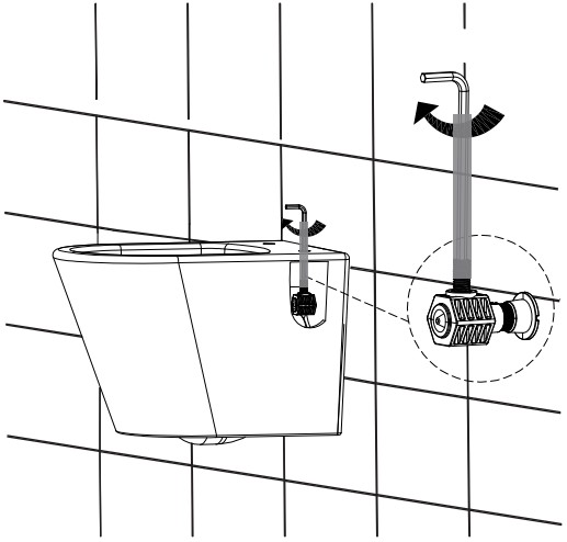 Signature Hardware 953818 ARNELLE Wall Hung Toilet - Figure 36