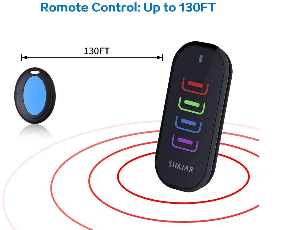 Simjar-QF04C-Wireless-Remote-Control-RF-Key-Finder-Locator-control