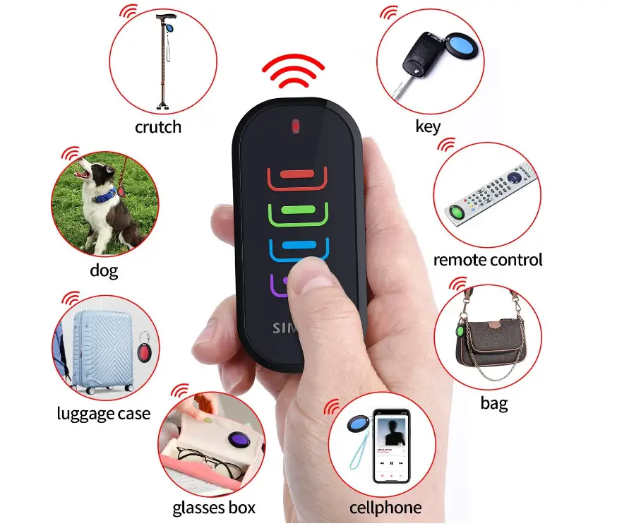 Simjar-QF04C-Wireless-Remote-Control-RF-Key-Finder-Locator-key