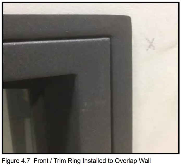 Overlap Fit with Trim Ring