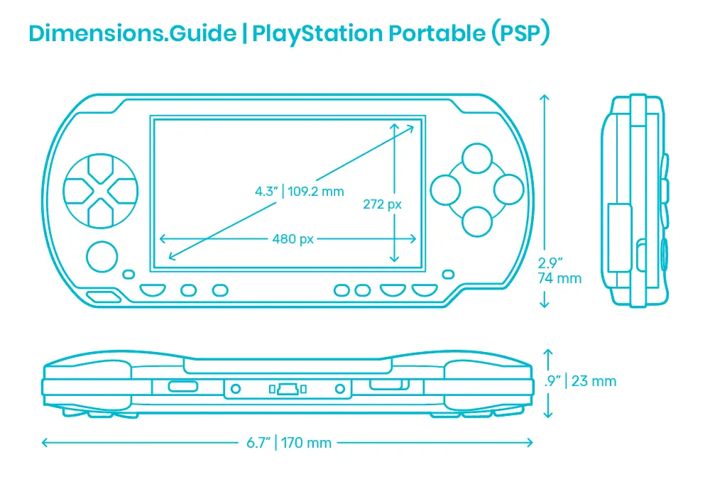 Sony-PSP-2004-Handheld-Portable-Game-Console-Dimensions-Overview-Img