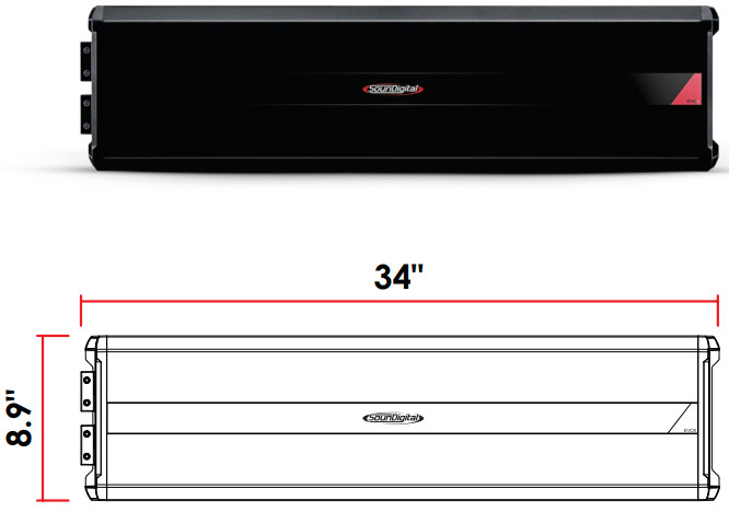 SounDigital 35000.1 EVOX Car Stereo Corner - REDUCED SIZE