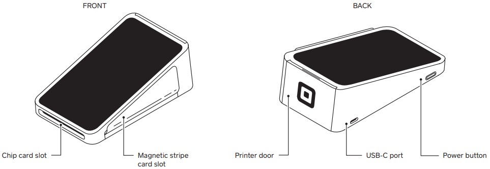 Square Terminal Card Reader for Accepting Contactless - parta