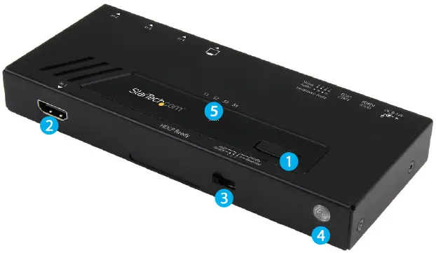 StarTech.com VS421HD4KA 4 Port HDMI Switch-fig- (1)