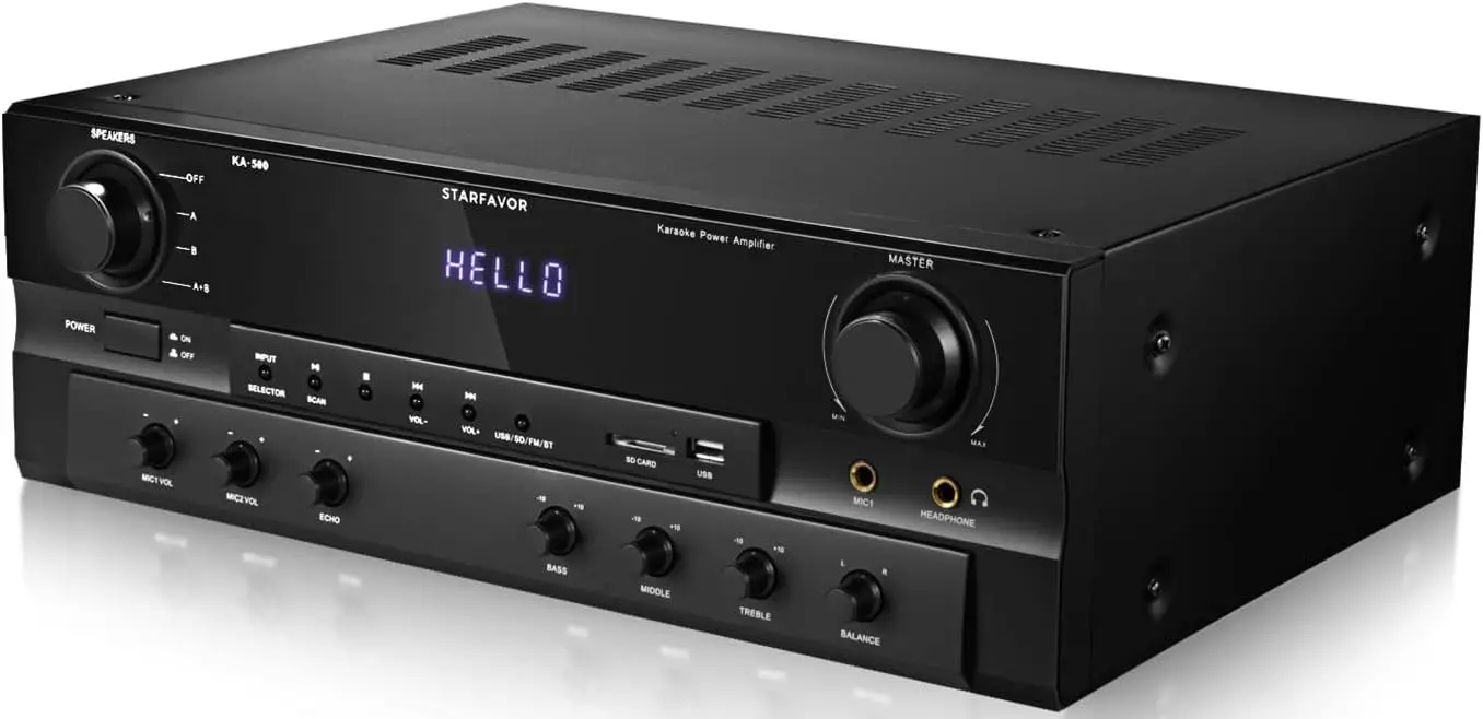Starfavor KA-500 Stereo Receiver Amplifier-product