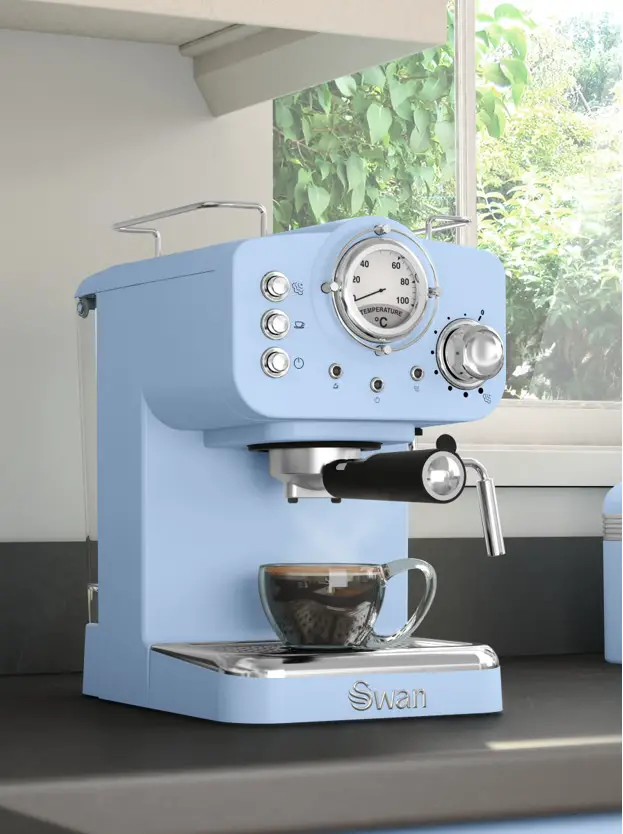 Swan Retro SK22110 Espresso Coffee Machine