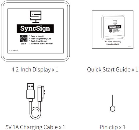 SyncSign D42C-LE 4.2 Inch E Ink Display-fig2