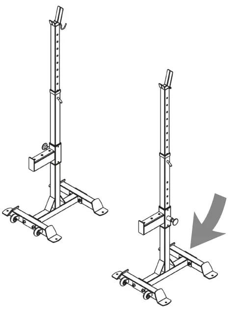 TAURUS TF X2 Barbell Rack - Barbell Holders2