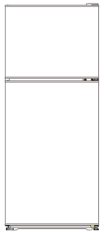 TEKNIX TM1148WTM1148W Freestanding Fridge Freezer