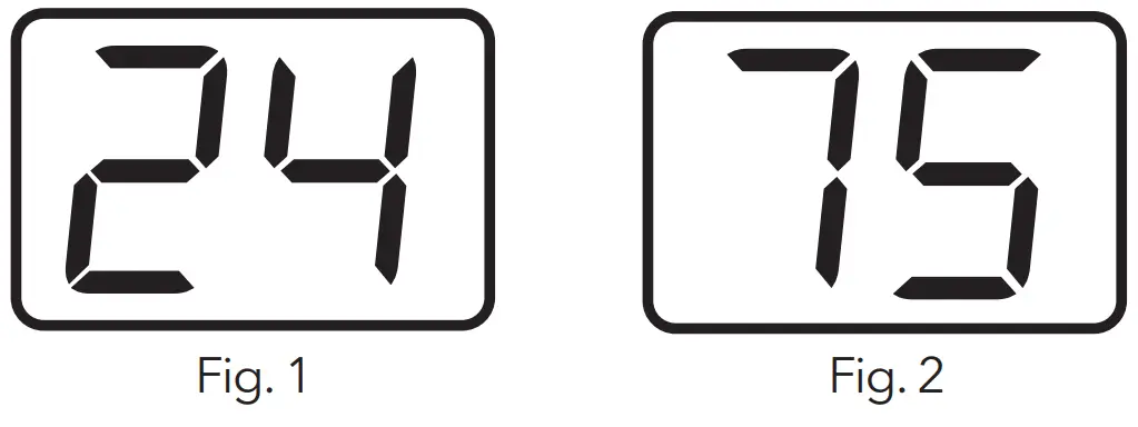 SWITCH THE UNIT OF TEMPERATURE