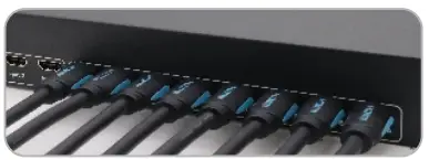 TESmart HMA0808A30 8x8 HDMI Matrix - display