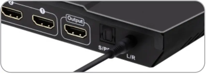 TESmart HSW0401A1U Port HDMI Switch - Teps 3