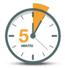 GIVE US 5 MINUTES