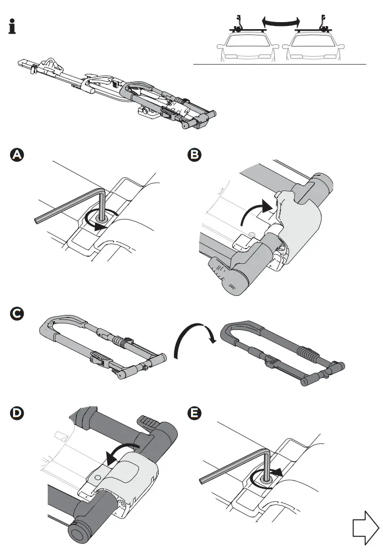 THULE 599 UpRide Bike Rack - figure 20