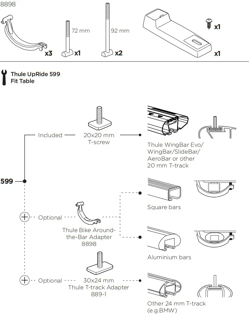THULE 599 UpRide Bike Rack - figure 4