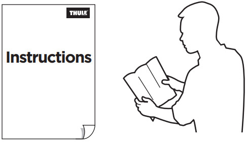 THULE 903202 EasyFold XT 2-Bike Platform Hitch Rack - bike