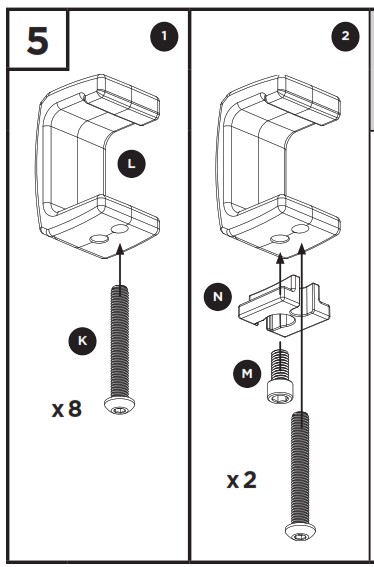 THULE XSPORTER PRO 500XT Truck Rack - adapter