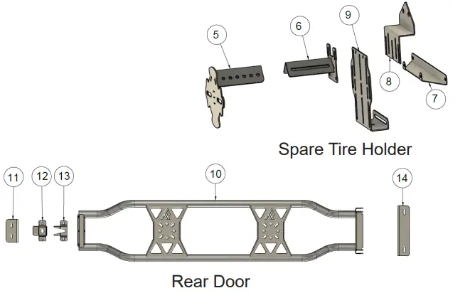 THUMPER-FAB-TF041901-Can-Am-Defender-Bed-Rack-fig-15