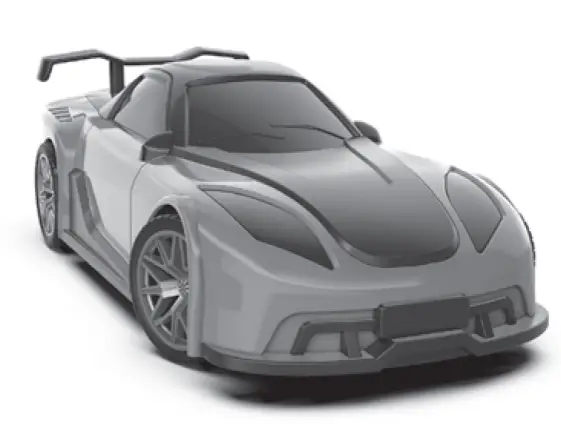 THUNDER ET-0040V8-27 Remote Control Car 