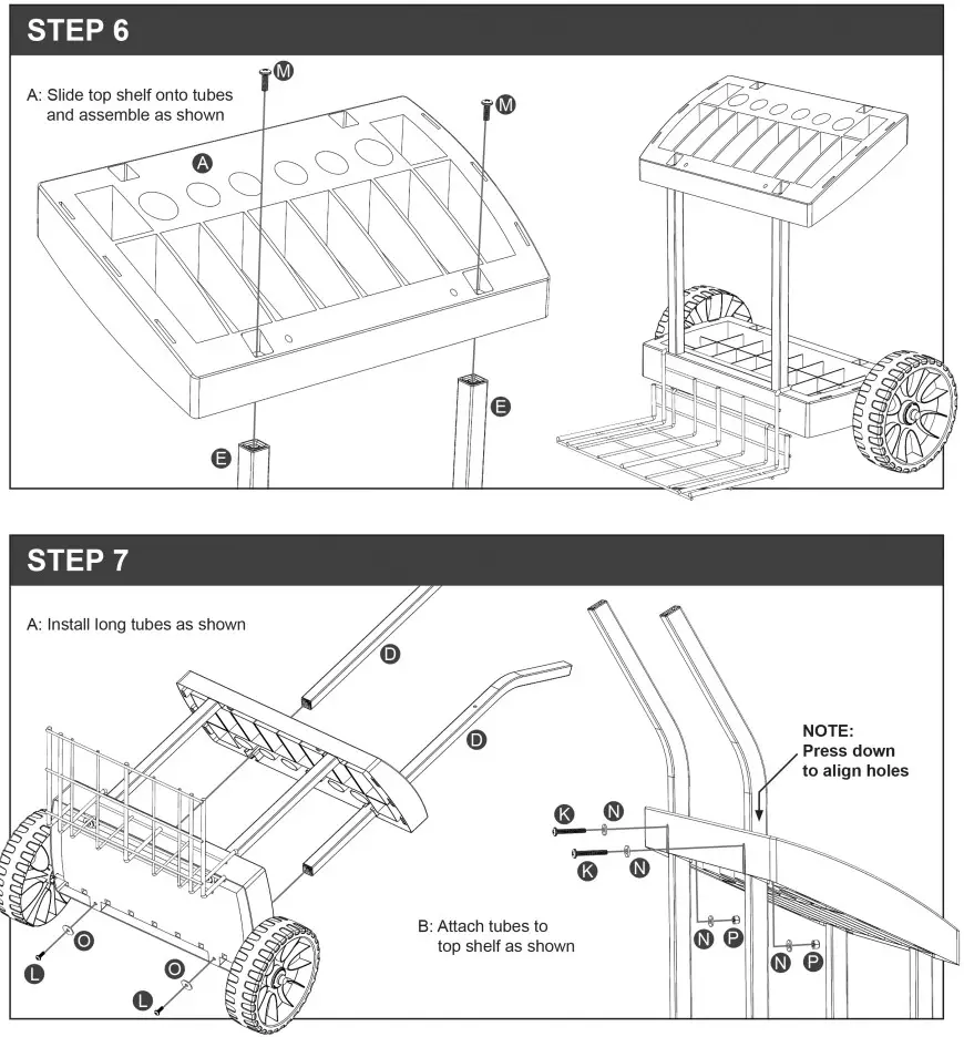 THeXCEPTIONAL EX600 Series Rolling Tool Toter with Load Toter Plate - fig 5