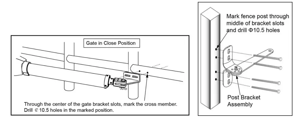 TOPENS AT1202 Dual Swing Gate Opener - Figure 24