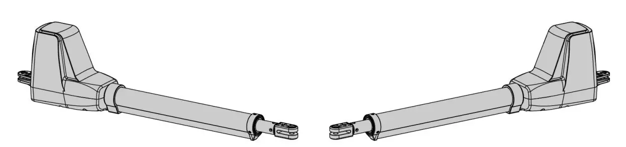 TOPENS AT1202 Dual Swing Gate Opener