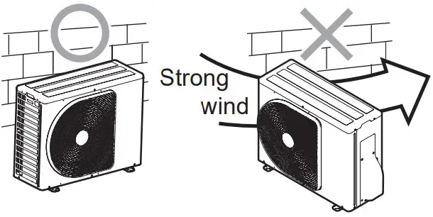 TOSHIBA RAS 05 Seiya Plus Air Conditioner - Strong wind