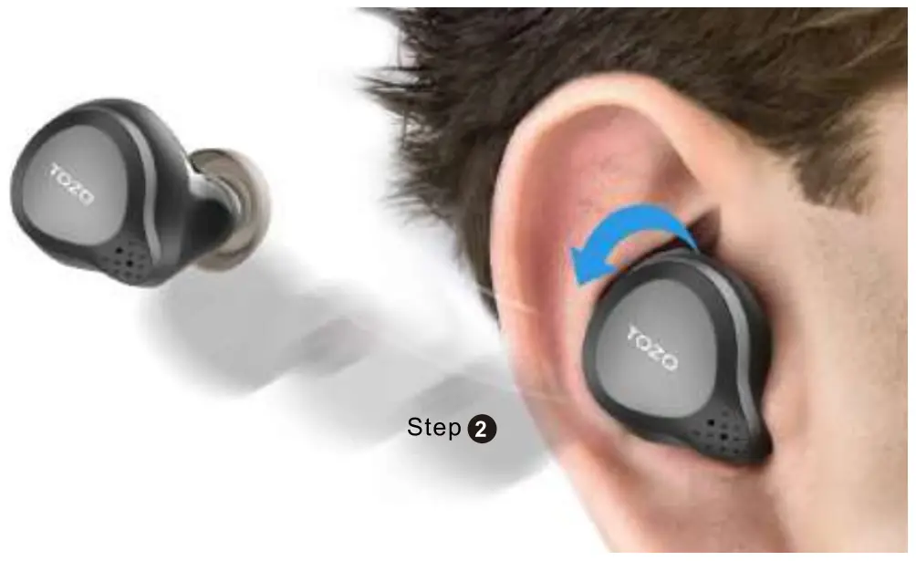 How to wear your TOZO earbuds