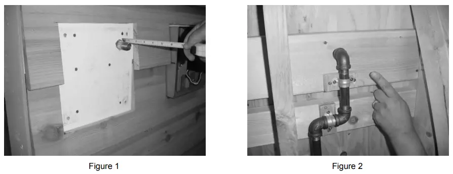 TRAVIS INDUSTRIES 94800820 Tempest Wall Mount - Installation