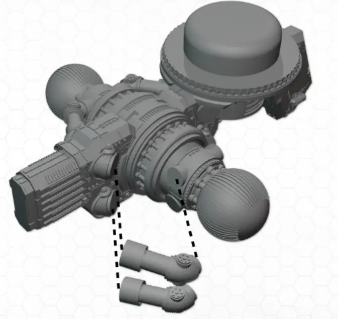 TTCOMBAT UCM America Behemoth - assembly 24