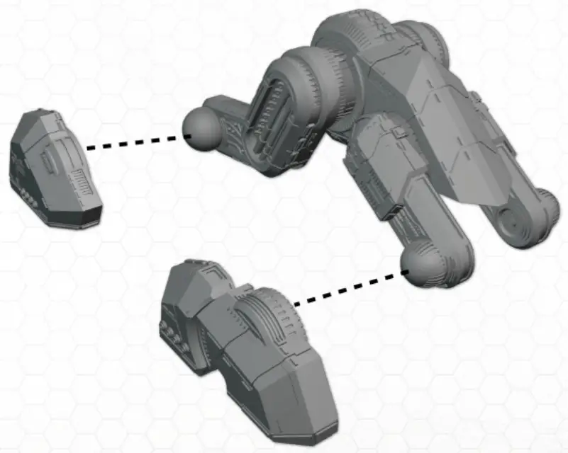 TTCOMBAT UCM America Behemoth - assembly 8