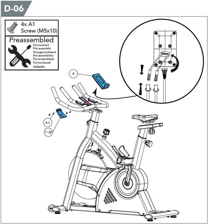 TUNTURI-CENTURI-S100-Sprinter-Bike-fig- (15)