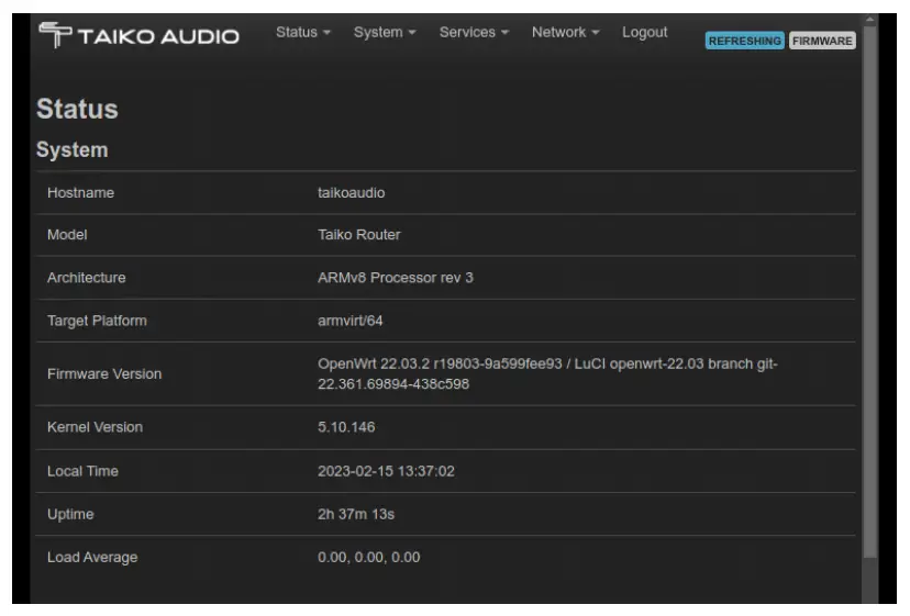 Taiko Audio V16.x22069 Extreme Router- Concept6