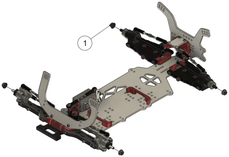 Team GFRP 2023 Assault Sprint Car Kit - Figure 36