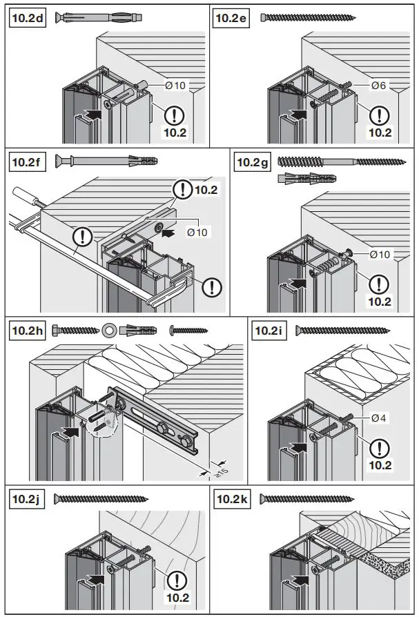 Template BA B168xH238 Aluminium Entrance Door User Manual - How to use