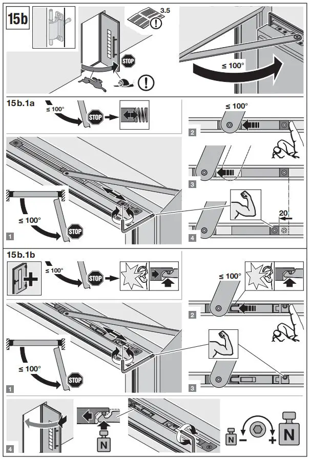 Template BA B168xH238 Aluminium Entrance Door User Manual - How to use
