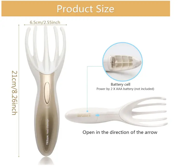 Tezam-TMUS0022-Electric-Head-Massager-PRODUCT-SIZE