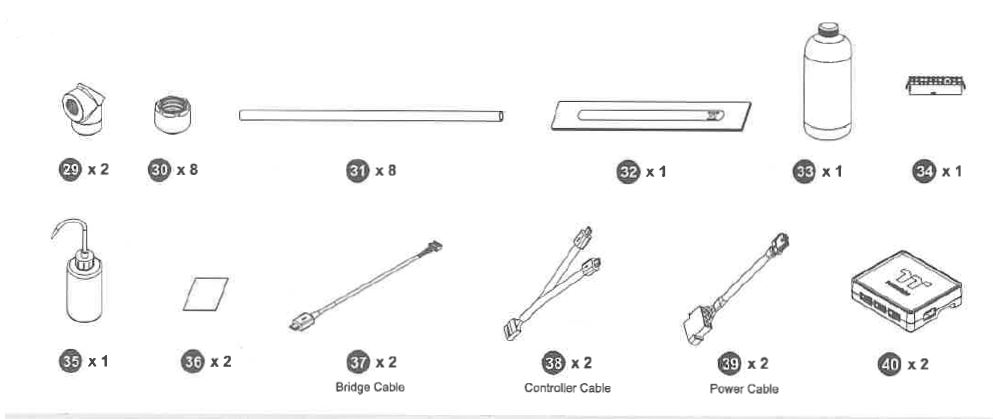 Thermaltake-CL-W259-CU00SW-A-Pacific-CL360-Max-D5-Hard-Tube-Water-Cooling-Kit-Installation-Guide-fig-4