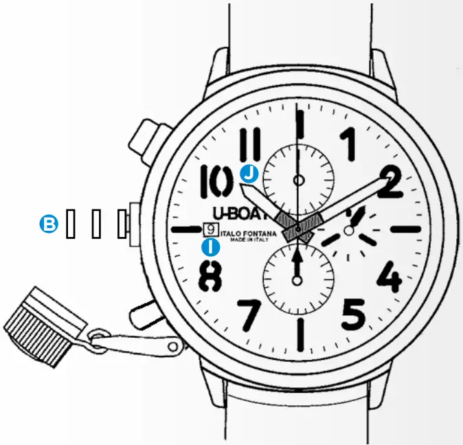 U BOAT Flightdeck Chrono Smart Watch - WATCH 3