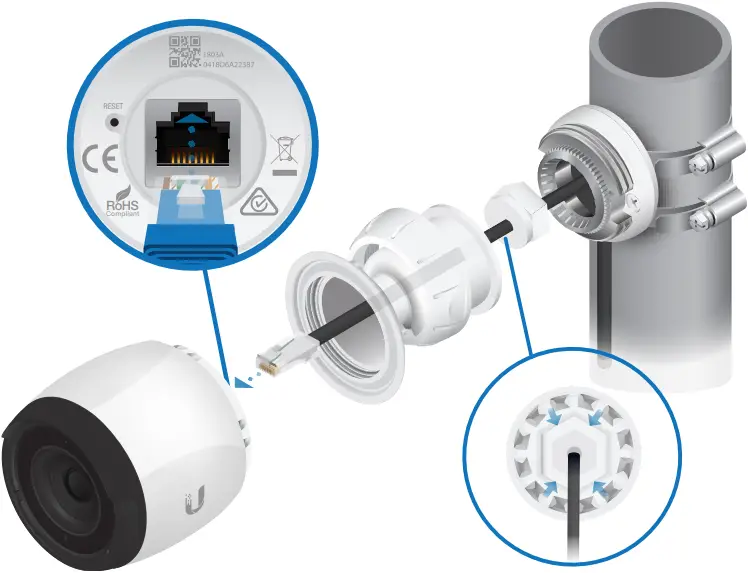 UBIQUITI UVC-G4-PRO - Pole Mount 8