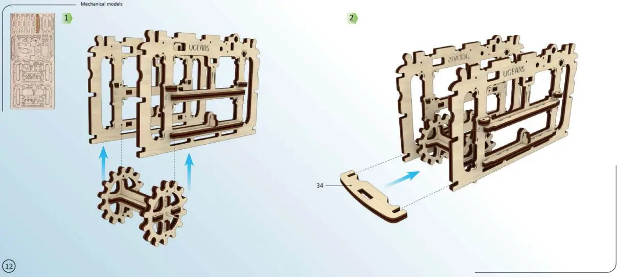 UGEARS-3D-Rails-Wooden-Train-Puzzle-Mechanical-Craft-Set-fig-13