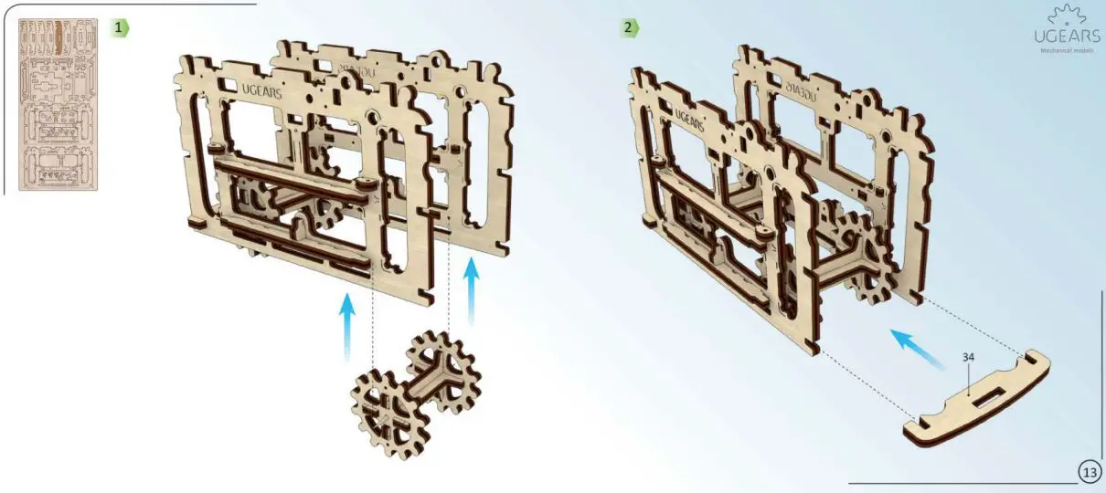UGEARS-3D-Rails-Wooden-Train-Puzzle-Mechanical-Craft-Set-fig-14