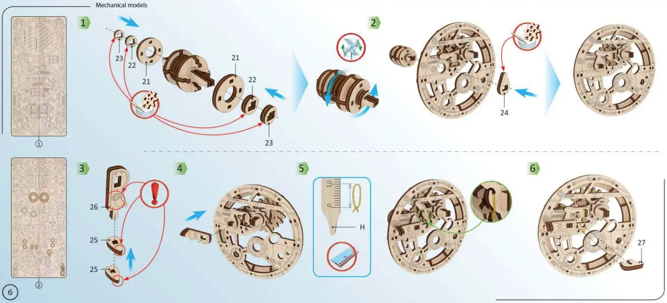 UGEARS-Monowheel-3D-Mechanical-Wheel-Puzzle-Games-fig-11