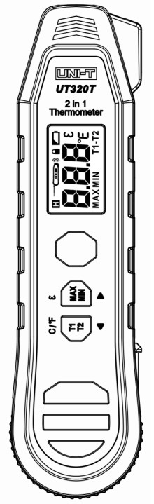 UNI-T UT320T 2 In 1 Thermometer