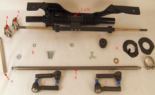 UNISTEER-8001110-01-Manual-Rack-and-Pinion-Kit-fig-1