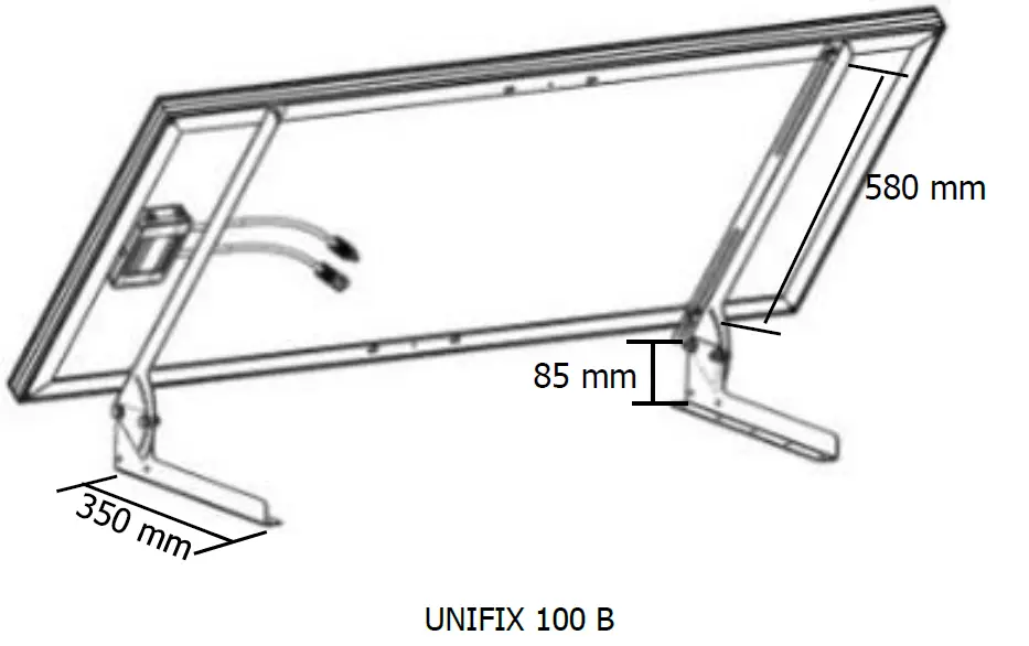 UNITECK Unifix 100 B Floor or Wall Panel 1