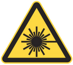 UNITY LASERS RAW 3 FB4 Laser Light Show Fixture - PRODUCT SAFETY LABELS 2